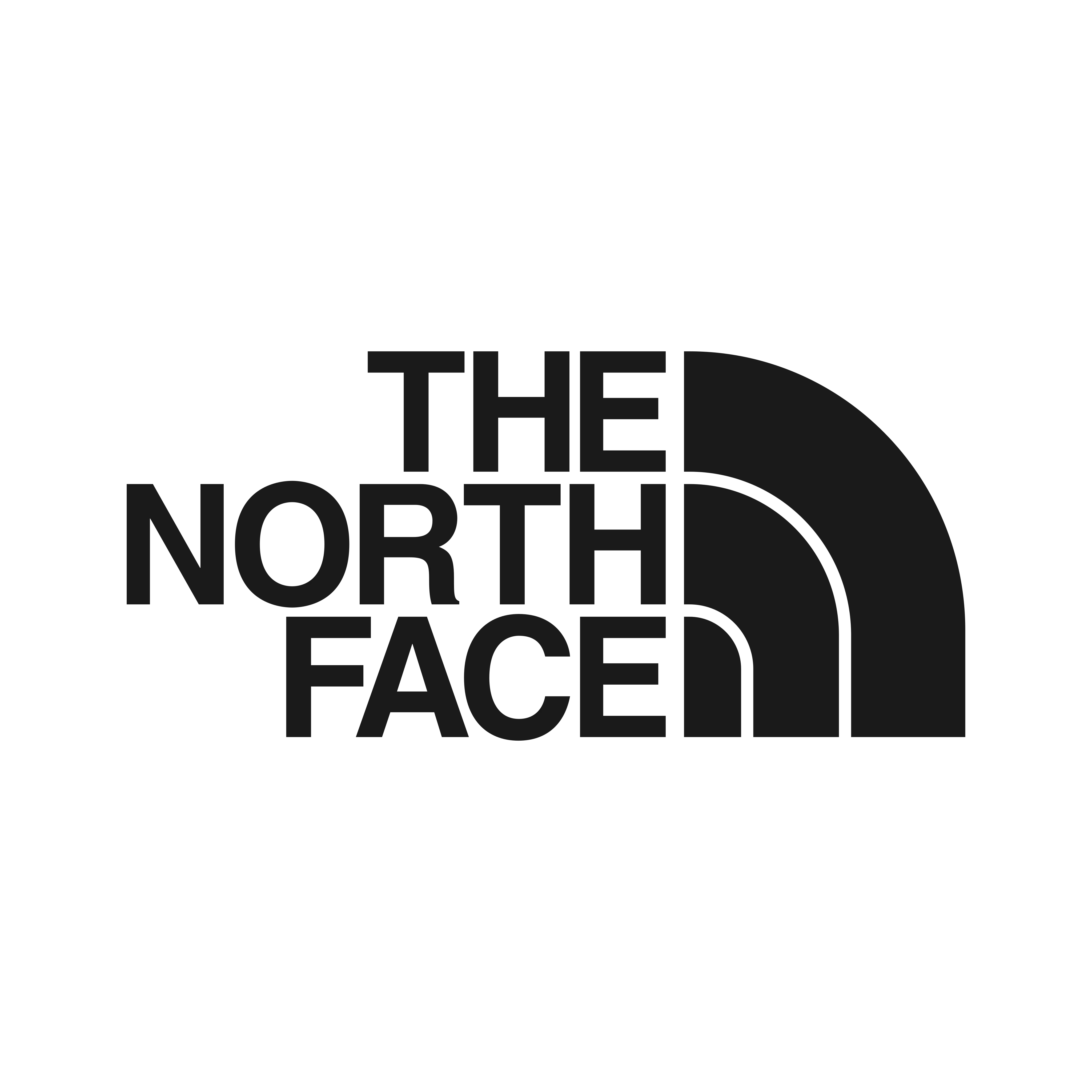 Logo de la marca North Face